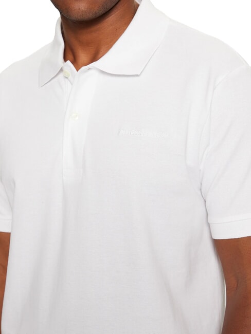EMBRO LOGO Polo in cotone purwhite - Polo Uomo