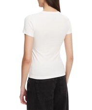 GUESS JEANS ICONIC T-Shirt a maniche corte purwhite - T-shirt e Top Donna - 2