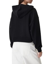 GUESS JEANS DROP BAKER CROP Felpa con cappuccio jetbla - Felpe Donna - 2