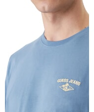 GUESS JEANS NAUTICAL T-Shirt in cotone sugar paper - T-shirt Uomo - 3