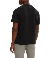 GUESS JEANS REGULAR LOGO T-Shirt in cotone jetbla - T-shirt Uomo - 2