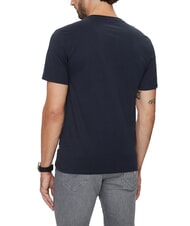 GUESS JEANS LOGO EMBRO T-Shirt in cotone daring ocean - T-shirt Uomo - 2