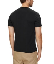 GUESS JEANS LOGO EMBRO T-Shirt in cotone jetbla - T-shirt Uomo - 2