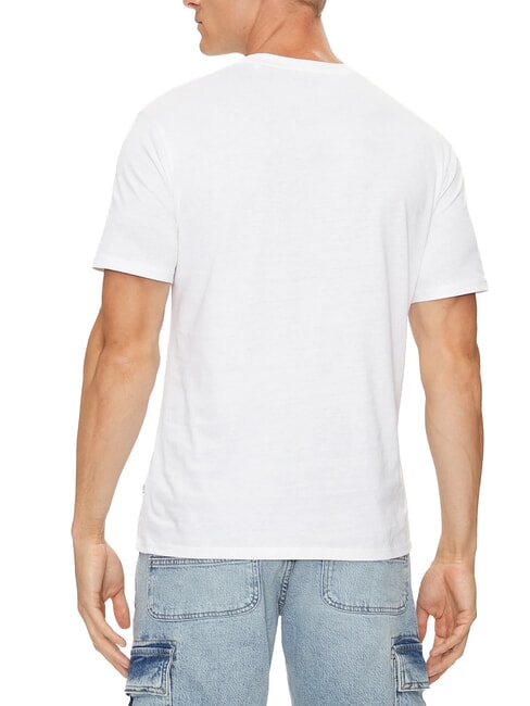 LOGO EMBRO T-Shirt in cotone purwhite - T-shirt Uomo