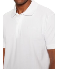 GUESS JEANS EMBRO LOGO Polo in cotone purwhite - Polo Uomo - 3
