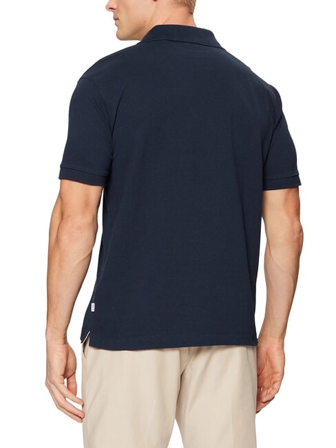 EMBRO LOGO Polo in cotone daring ocean - Polo Uomo