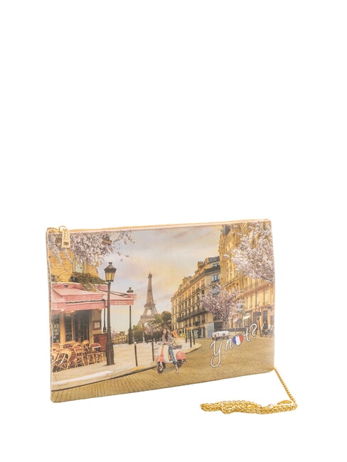 YESBAG SPECIAL Pochette busta tracolla in metallo velo paris - Borse Donna