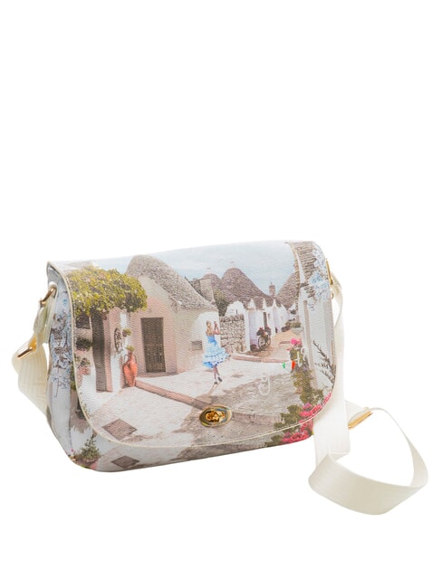 YESBAG Borsa a tracolla grande con flap alice in trulli - Borse Donna