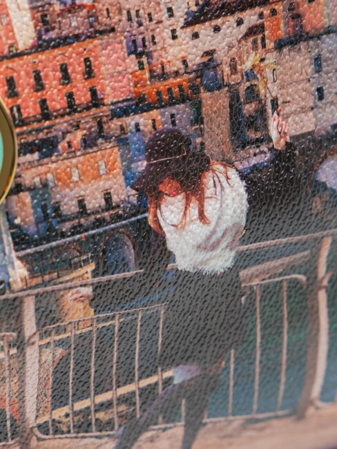 YESBAG Borsa a bauletto con tracolla winter coast - Borse Donna