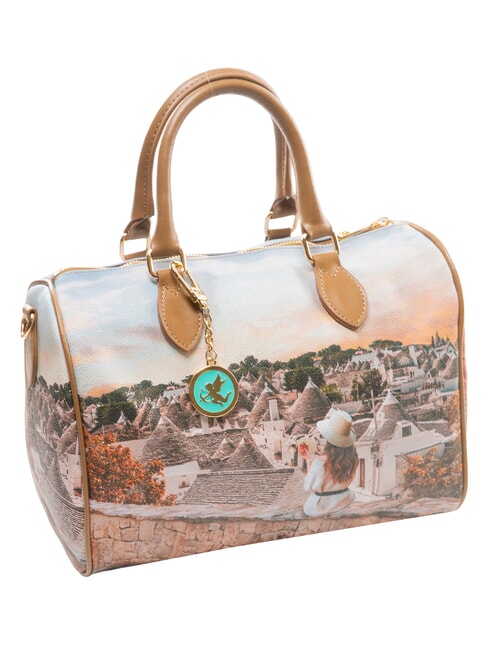 YESBAG Borsa a bauletto con tracolla romantic trulli - Borse Donna