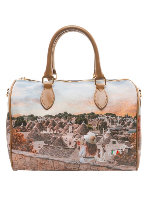 YESBAG Borsa a bauletto con tracolla romantic trulli - Borse Donna