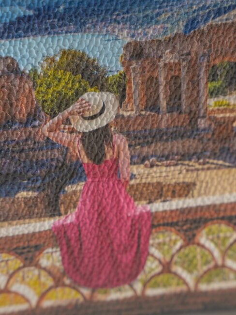 YESBAG Pochette piccola con tracollina taormina summer - Borse Donna