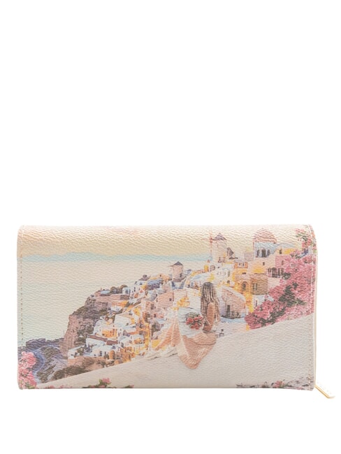 YESBAG Portafoglio medio con patta greece sunset - Portafogli Donna