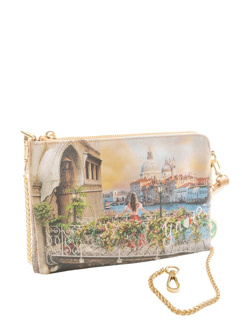 YESBAG Pochette piccola con tracollina flowery canal - Borse Donna