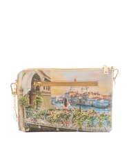 YNOT YESBAG Pochette con tracolla metallica flowery canal - Borse Donna - 4