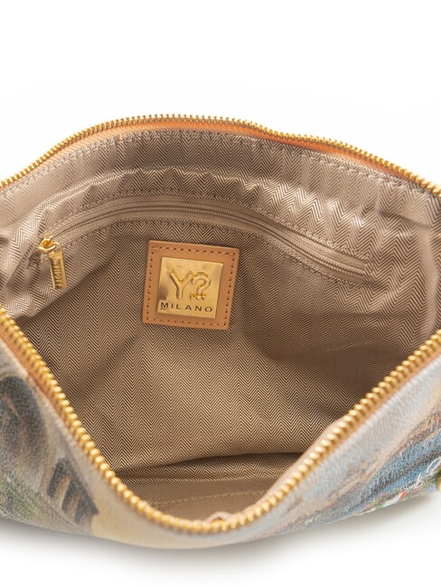 YESBAG Pochette con tracolla metallica flowery canal - Borse Donna