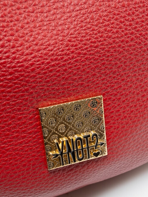 RACHEL Borsa mezzaluna grande con tracolla cherry - Borse Donna