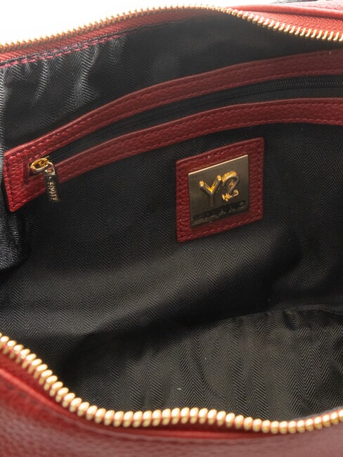 RACHEL Borsa mezzaluna grande con tracolla cherry - Borse Donna