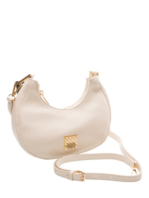 RACHEL Borsa a spalla inserto catena cream - Borse Donna