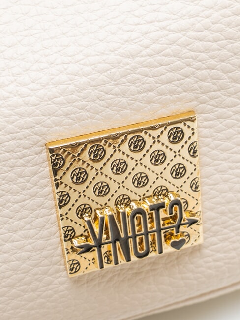 RACHEL Borsa a spalla inserto catena cream - Borse Donna