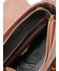 YNOT EMILY Borsetta a mano, con tracolla chocolate logo - Borse Donna - 5