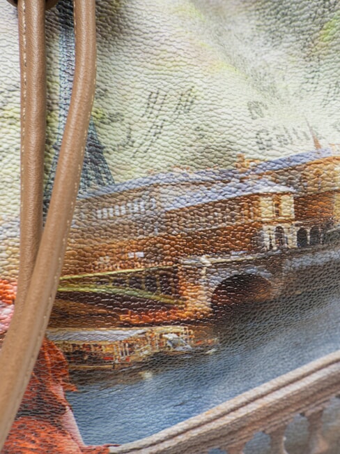 CITY LIFE Borsa secchiello a spalla happiness - Borse Donna