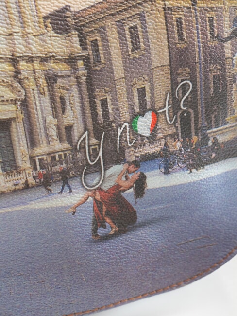 YESBAG Borsa a tracolla con flap catania duomo - Borse Donna