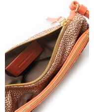 BORBONESE CLASSICA Borsa a spalla beige/red papaya - Borse Donna - 5