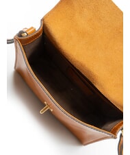 THE BRIDGE IRENE Borsetta a tracolla, in pelle cognac/oro - Borse Donna - 5