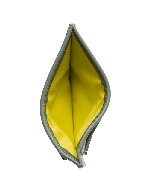 CORNER SPECIALE GOMMATO Portacarte sottile VERDE - Portafogli Uomo