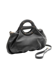 BORBONESE VIS-A-VIS Borsa a mano, con tracolla, in pelle Nero - Borse Donna - 2
