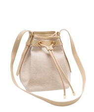 BORBONESE FLIGHT Mini Secchiello a tracolla sabbia - Borse Donna - 2