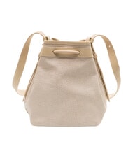 BORBONESE FLIGHT Mini Secchiello a tracolla sabbia - Borse Donna - 4