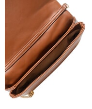 LOVE MOSCHINO EMBOSSED Mini Bag a tracolla marrone - Borse Donna - 5