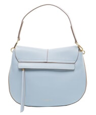 GIANNI CHIARINI HELENA ROUND Borsa in pelle con tracolla in tessuto oasi - Borse Donna - 3