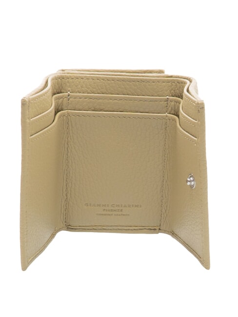WALLETS GRAIN Portafoglio piccolo in pelle martellata willow - Portafogli Donna