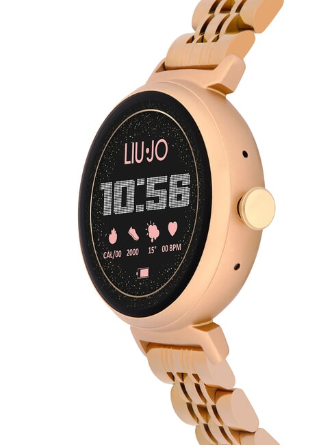GLAM Orologio, smartwatch con cassa in lega di zinco e acciaio gold rose - Orologi