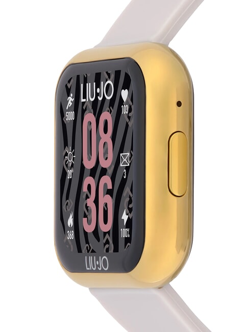 VOICE MINI Orologio, smartwatch con cassa in silicone e acciaio gold - Orologi