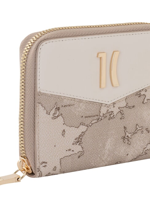 RITUAL GEO SAFARI Portafoglio ziparound piccolo raffia - Portafogli Donna