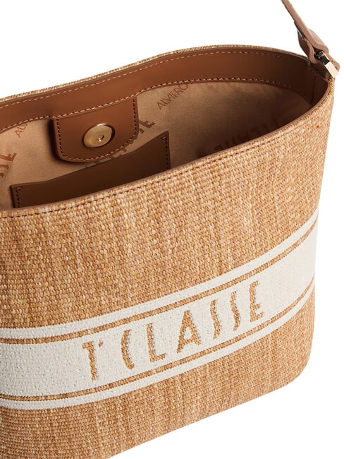 RAFIA COAST Borsa mini, a secchiello TABACCO - Borse Donna