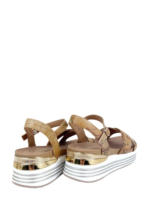 GEO Sandalo con zeppa NATURALE - Scarpe Donna