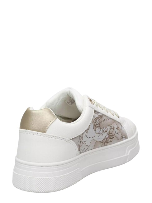 GEO Sneakers bianco/geo safari lam&scaron; - Scarpe Donna