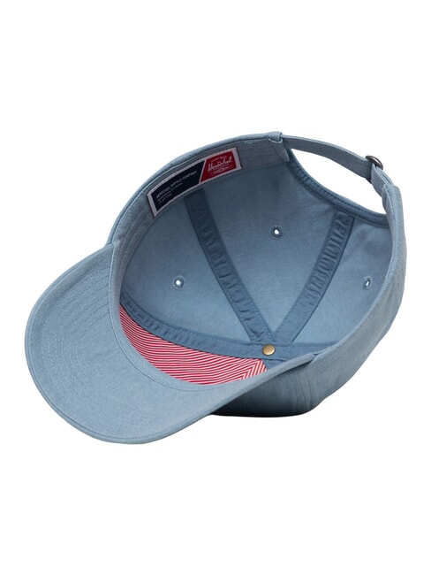 SYLAS Cappello da baseball light denim - Cappelli