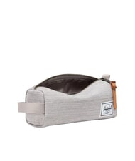 HERSCHEL SETTLEMENT Astuccio con polsierina LIGHT GREY CROSSHATCH/WHITE RU - Astucci e Accessori - 2