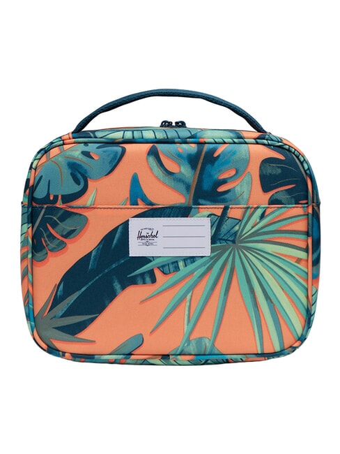POP QUIZ Borsa porta pranzo termica tangerine palm leaves - Borse e accessori kids