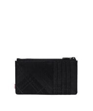 HERSCHEL OSCAR Portacarte piatto con portamonete plaid emboss - Portafogli Donna - 2