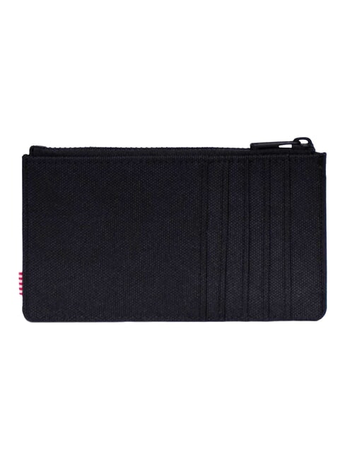 OSCAR Portacarte piatto con portamonete black tonal - Portafogli Donna