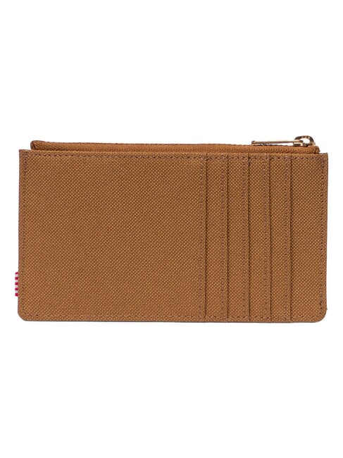 OSCAR Portacarte piatto con portamonete bronze brown - Portafogli Donna