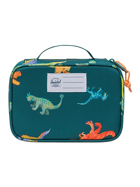 HERITAGE Astuccio con maniglia aventurine watercolour dinos - Astucci e Accessori