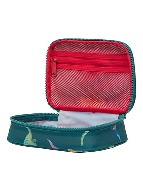 HERITAGE Astuccio con maniglia aventurine watercolour dinos - Astucci e Accessori